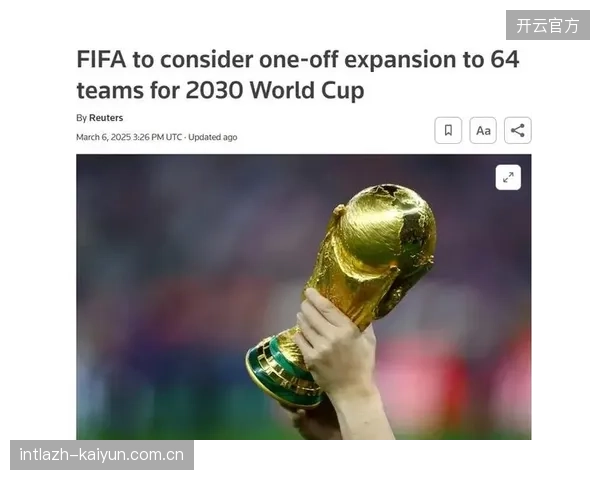 哥伦比亚等球队的加入，是FIFA将世界杯扩军并提升全球转播权总价值的基础。